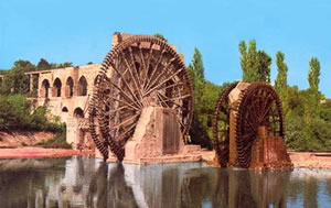 Hama water wheel (noria)